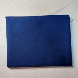 Ткань шерсть, цвет темно-синий, 150х120см. СССР.
